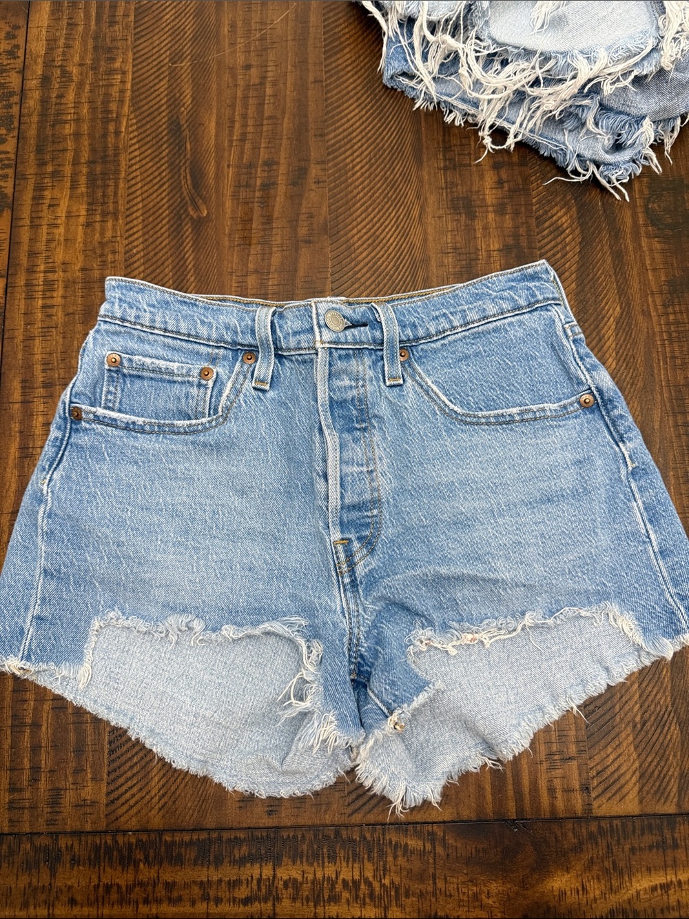 Women’s levi jean shorts